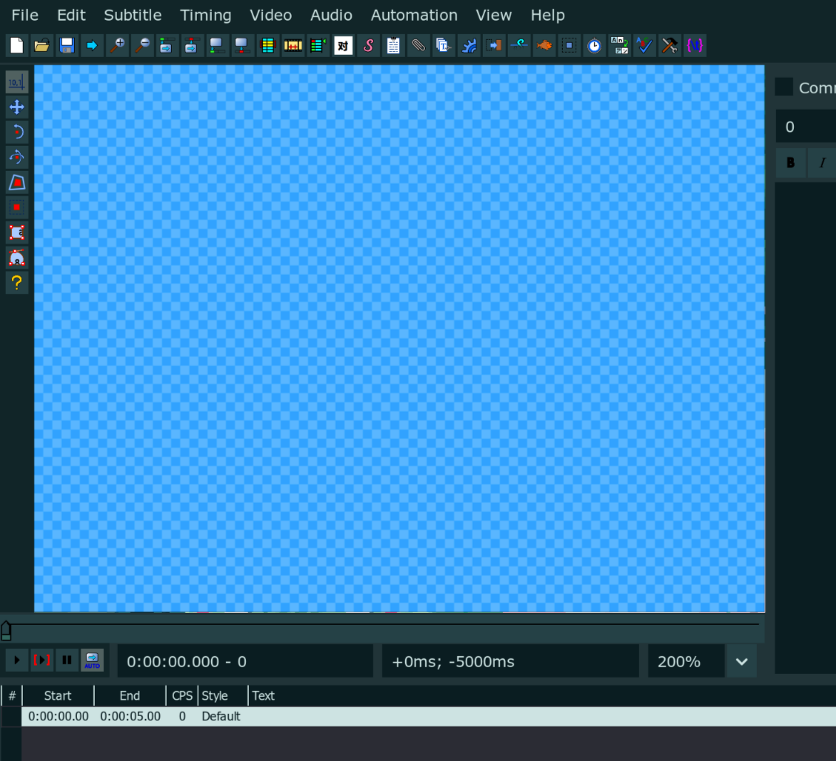 dummy video with solid color