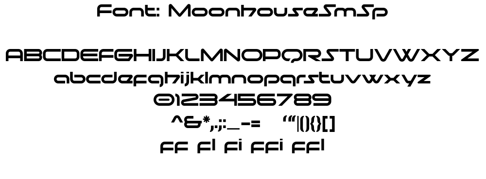 futuristic font