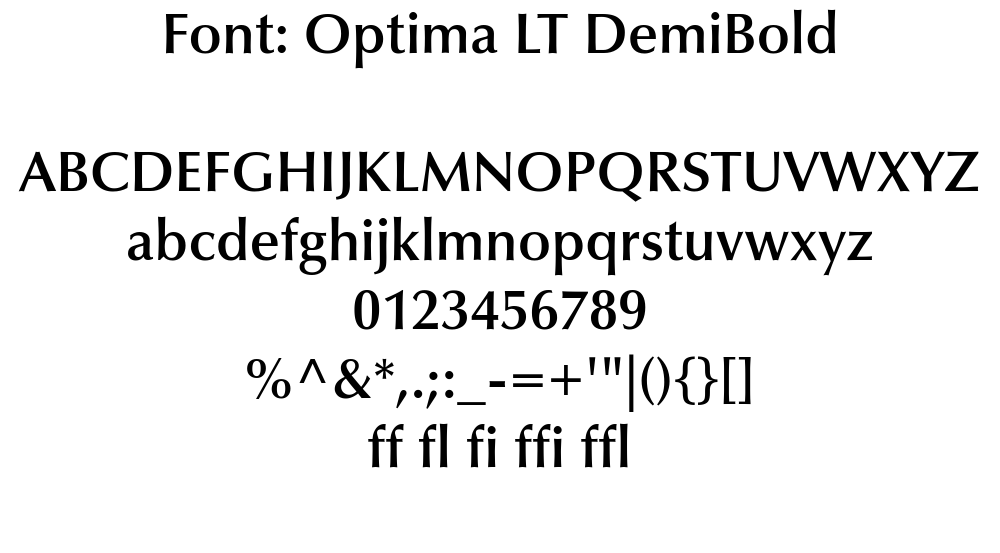 sans-serif font