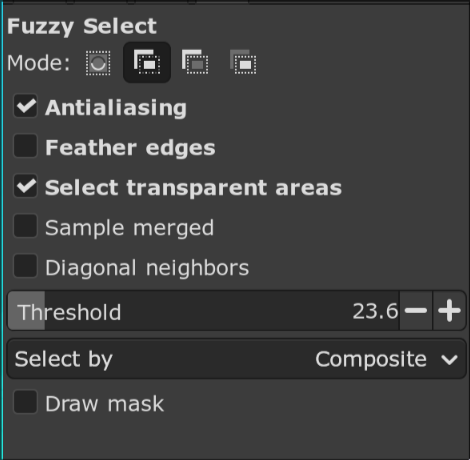 fuzzy tool options