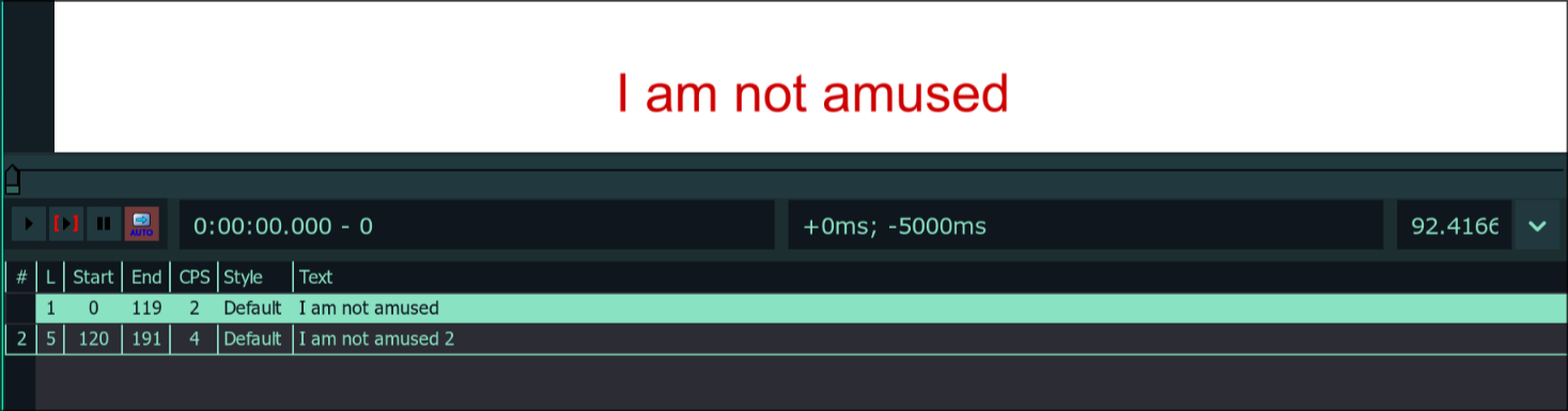layer in subtitle grid