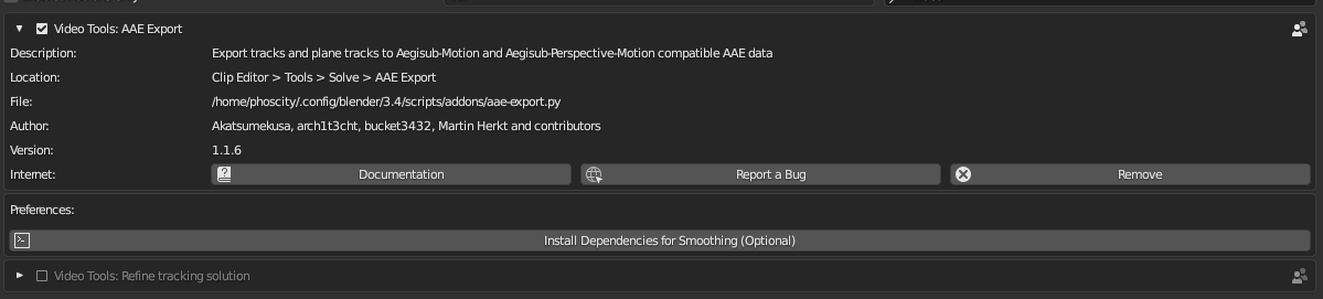 smoothing dependencies