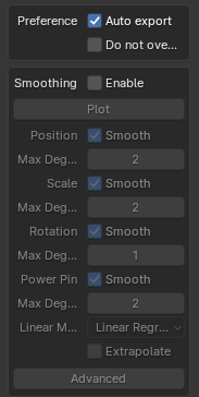 smoothing dependencies