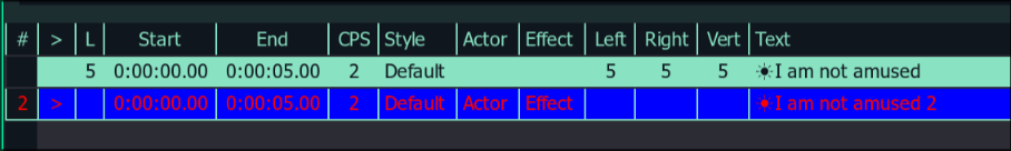 subtitle grid column